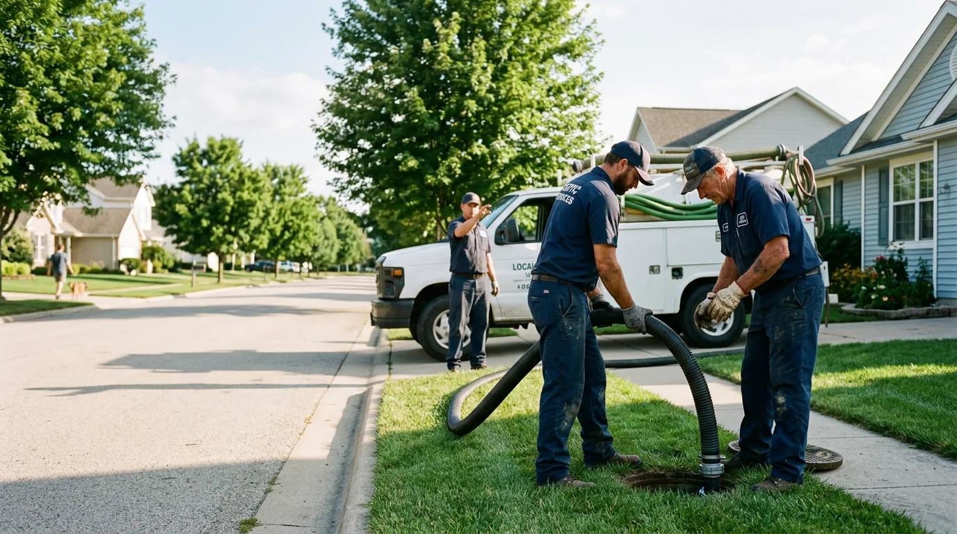 Emergency Septic Service in West Farmington, OH